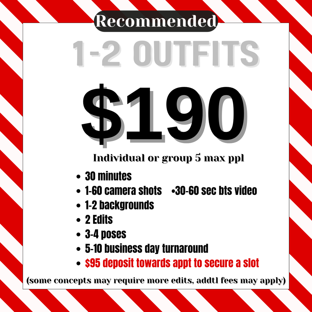 Christmas 1-2 Outfits