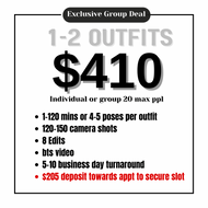 1-2 Outfits (max 20ppl)