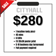 The Cityhall Ceremony Package