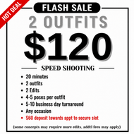 Flash Sale Pay In Full $120 (2) Outfits (2) Edits