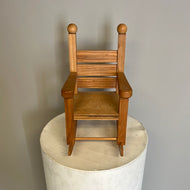 Infant wooden chair